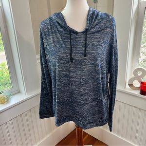 Bobbie Brooks Blue Hooded Sweatshirt